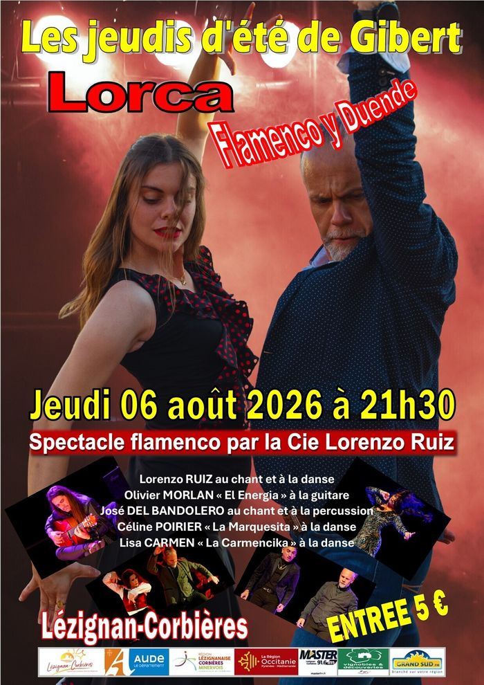 Spectacle Flamenco : Lorca, Flamenco y Duende