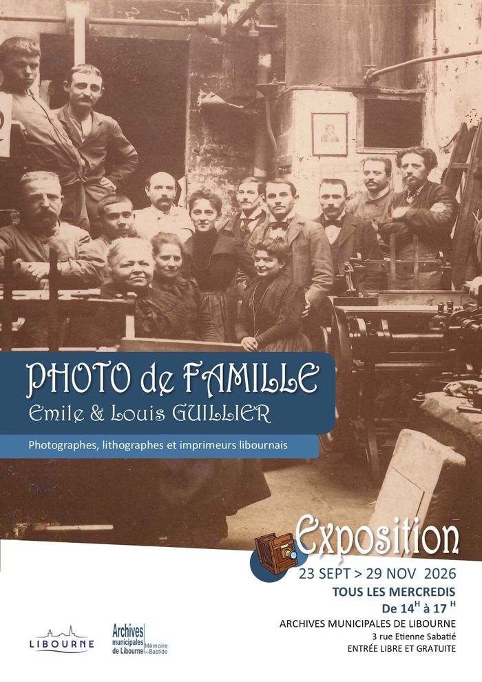 Exposition "Photo de famille – Emile & Louis Guillier"