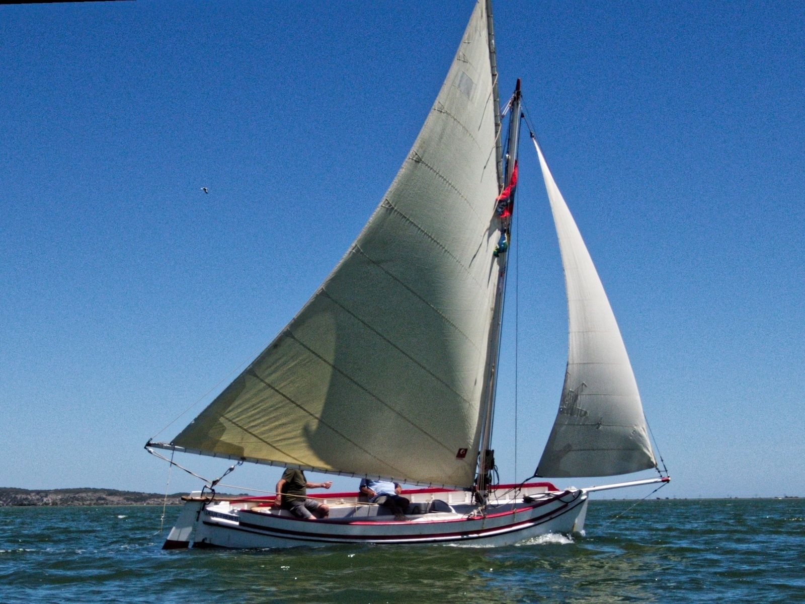 Navigation à bord d'un voilier traditionnel !