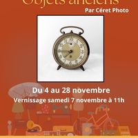 Exposition de photos d’objets anciens par Céret Photo