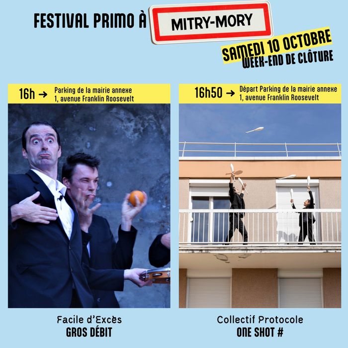 PRIMO sera de passage à Mitry-Mory le samedi 10 octobre pour un le temps fort de clôture