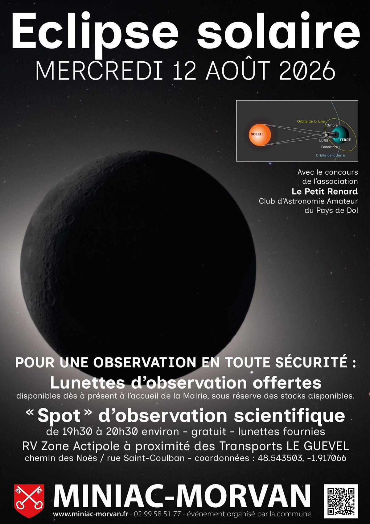 Eclipse solaire : pour une observation en toute sécurité