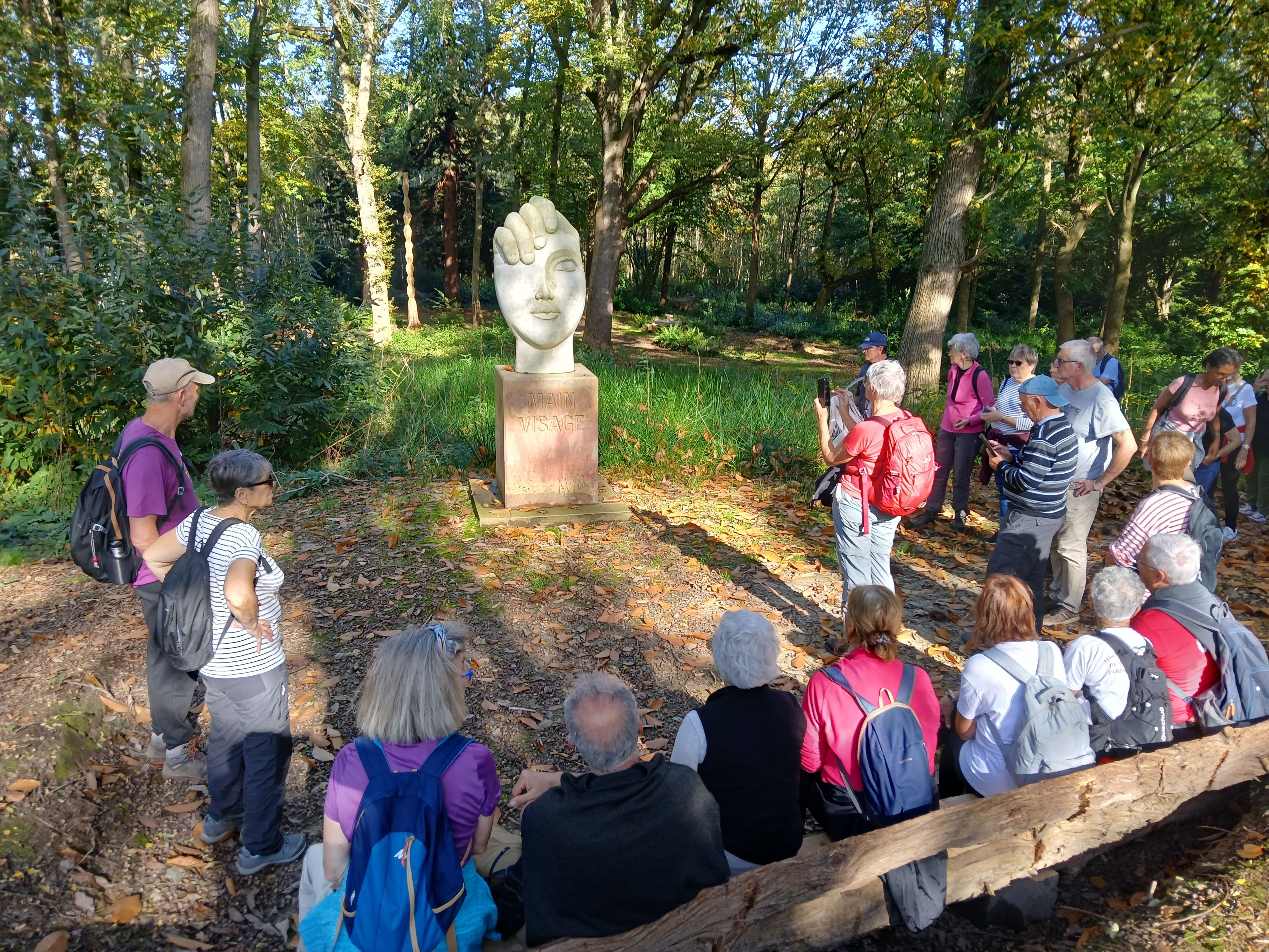 Visite du Bois des Arts Parc de Sculptures Arnaud Kasper