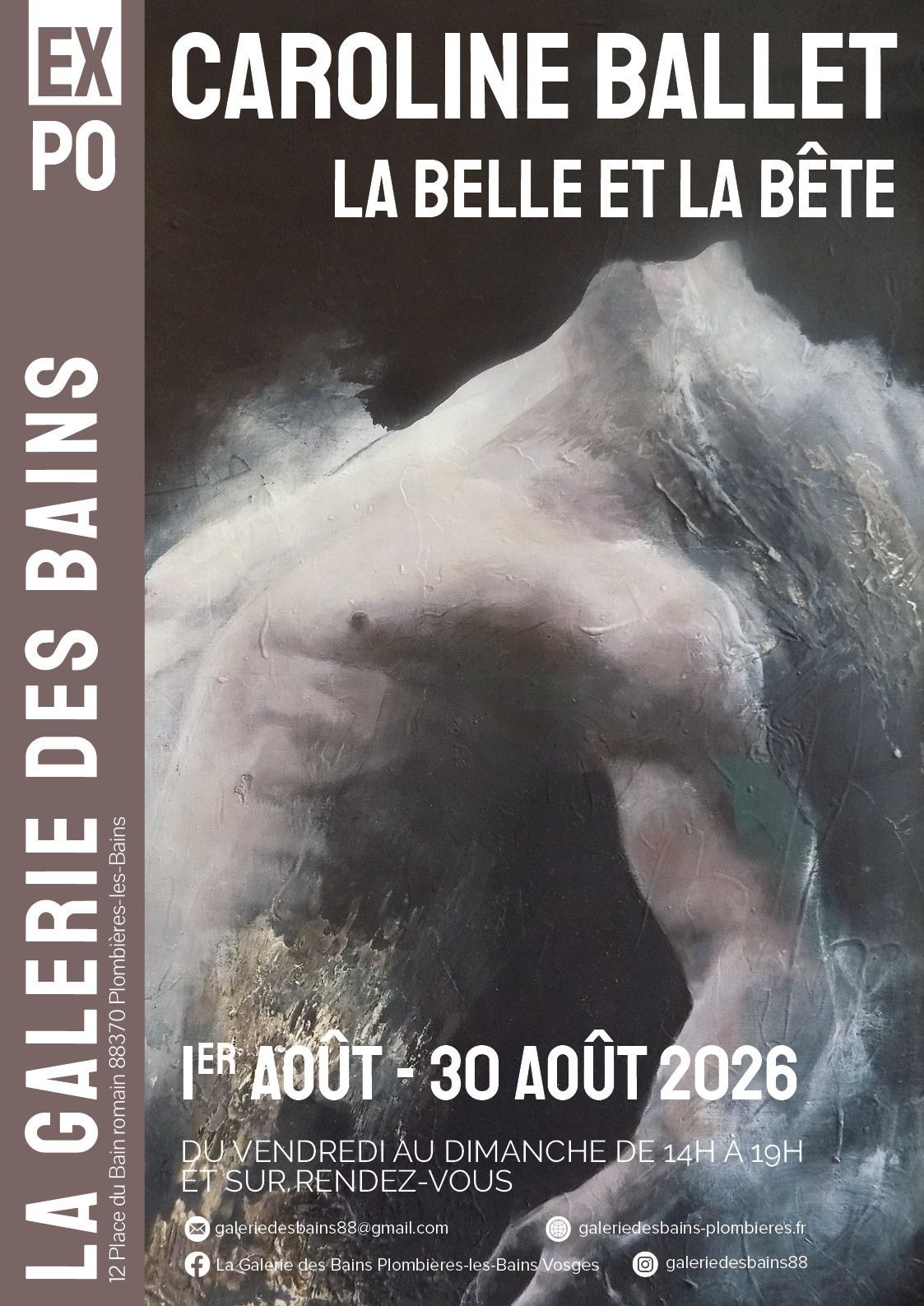 Exposition Caroline BALLET La Belle et la Bête