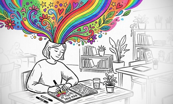 Coloriage détente