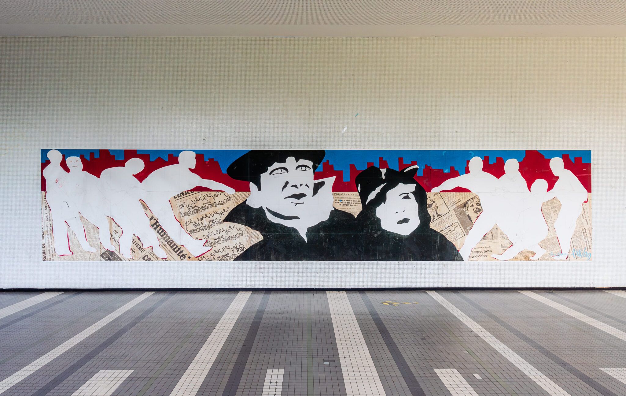 « Les murs témoignent : histoire des engagements étudiants » – Fresques anciennes