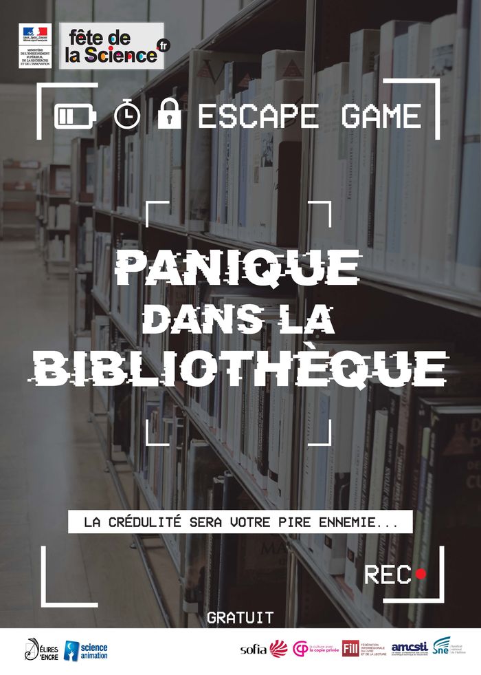 Pas de panique ! Bienvenue à la médiathèque