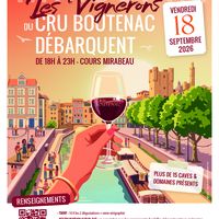 LES VIGNERONS DU CRU BOUTENAC DEBARQUENT A NARBONNE