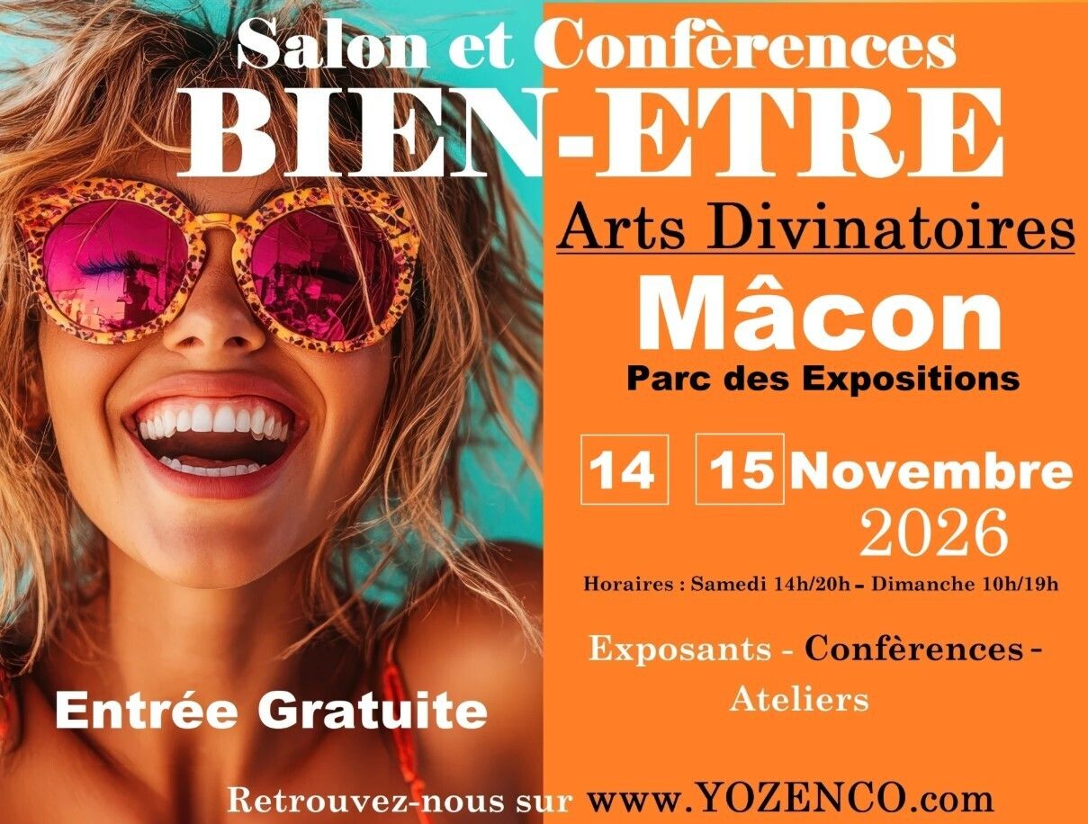 Salon du Bien-être “Yozenco” au Parc des Expositions de Mâcon