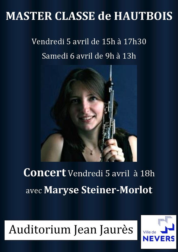 Master classe de Hautbois avec Maryse STEINER-MORLOT