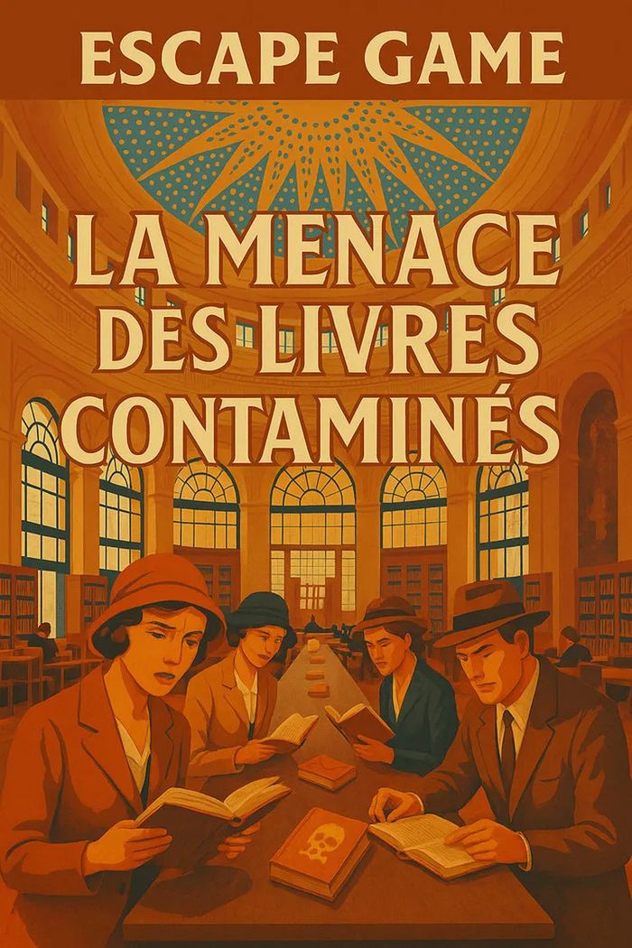 Escape game: "The threat of contaminated books"