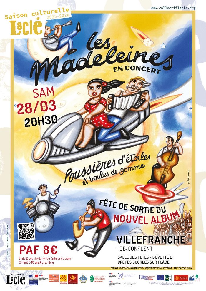 Les Madeleines - concert de release