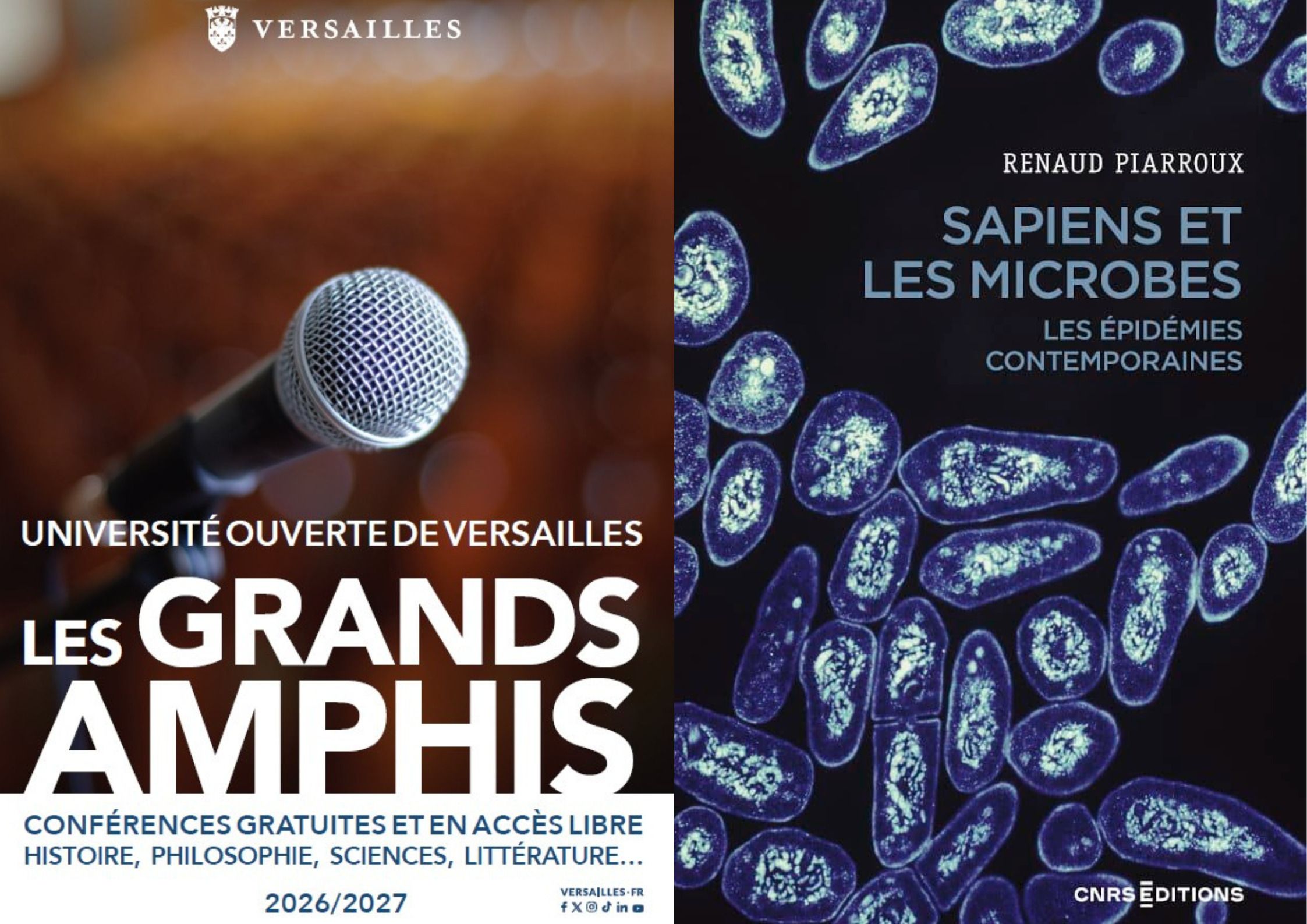 Les Grands Amphis : " Sapiens et les microbes. Les épidémies contemporaines ".