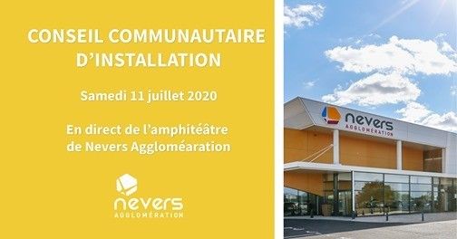 Suivez l’élection du président, des vice-présidents et des conseillers délégués de Nevers agglomération