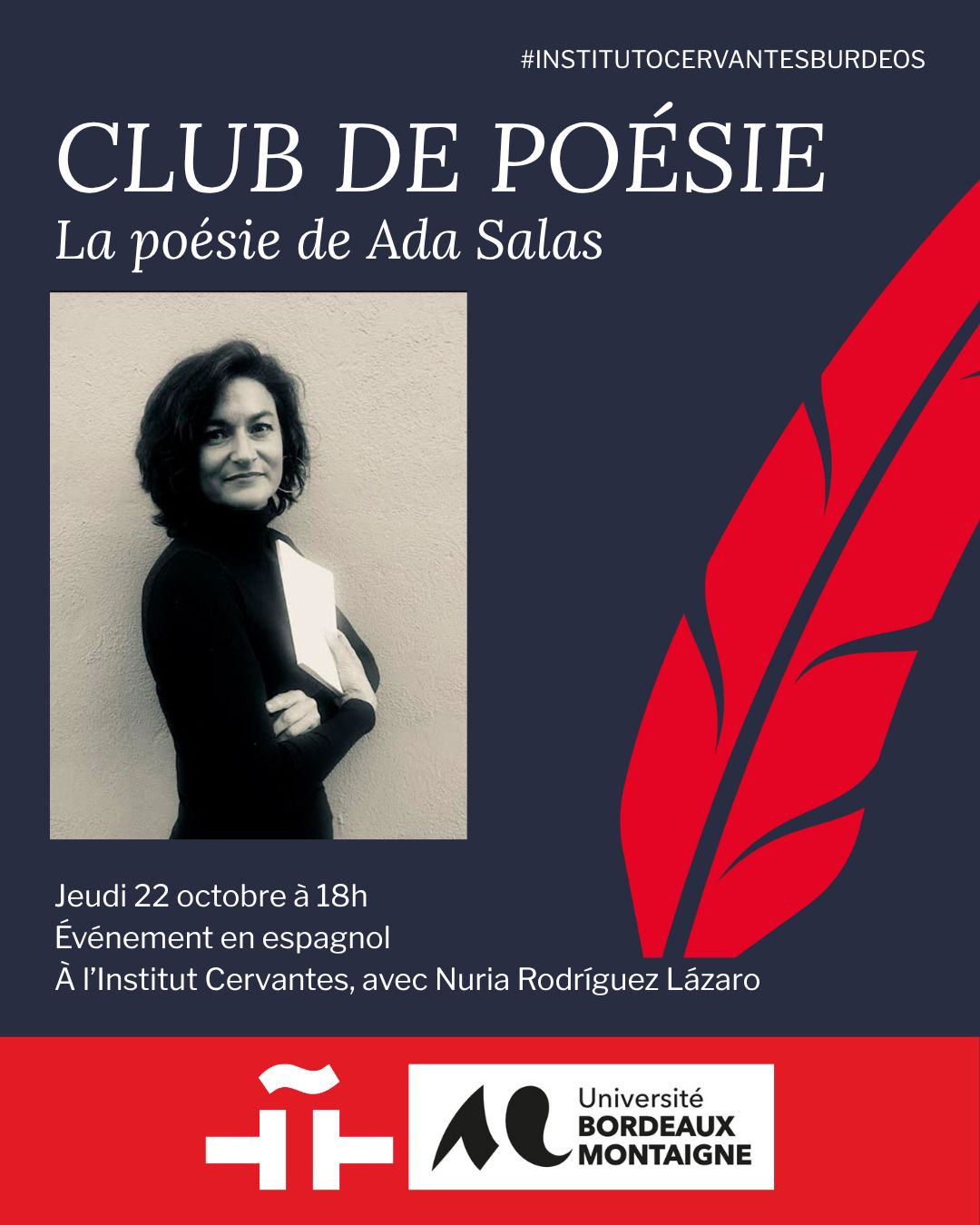 Club de poésie : la poésie d'Ada Salas