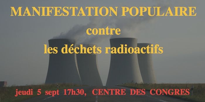 (manifestation populaire) Venez exprimer votre mécontentement sur les mauvaises gestions des anciennes mines d'URANIUM !
