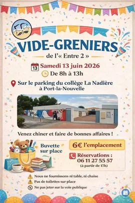 Vide greniers de l'Entre 2