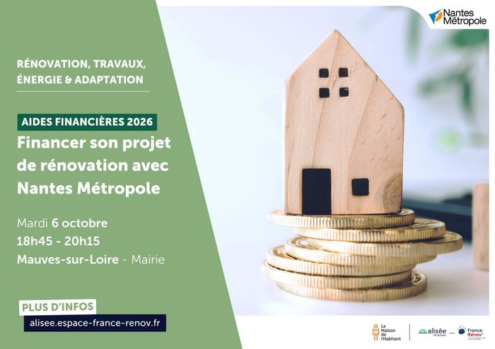 Aides financières 2026 : financer son projet de rénovation avec Nantes Métropole