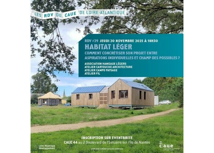 RDV#29 du CAUE : Habitat léger