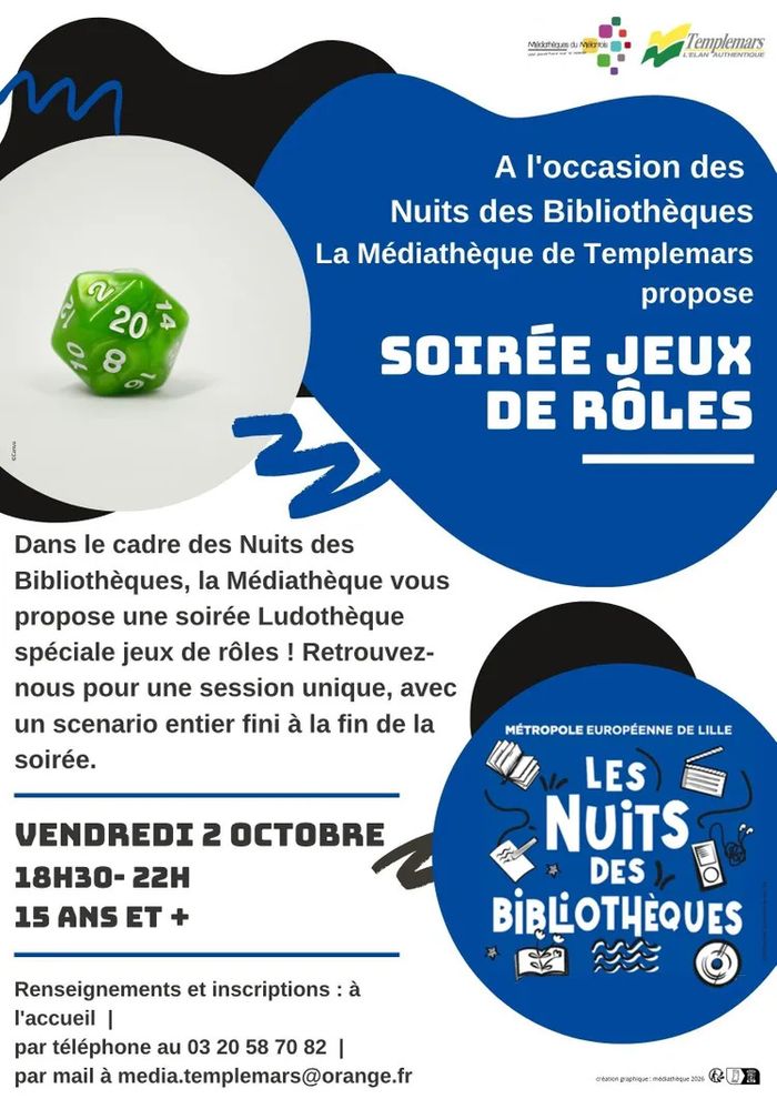 Soirée jeux de rôles