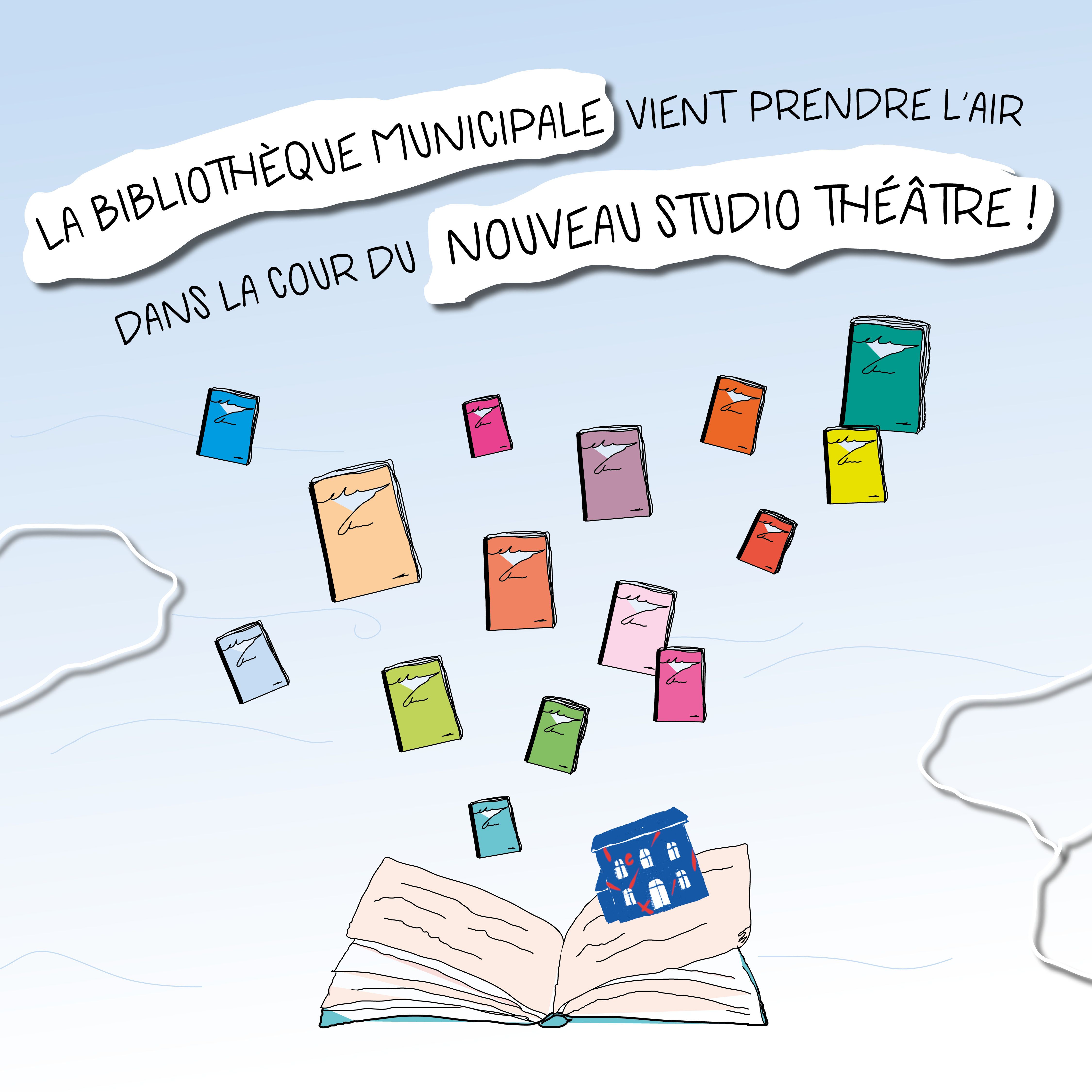 La bibliothèque prend l'air