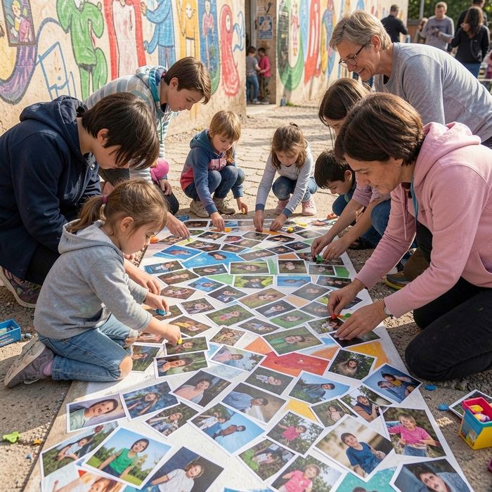 Fresque collective