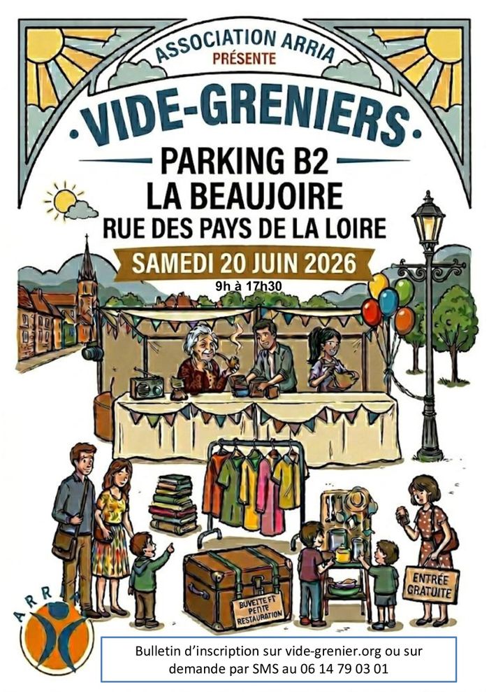 Vide grenier de l'association Arria