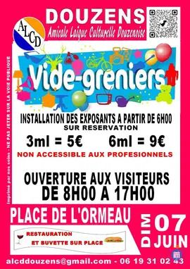 Vide grenier annuel