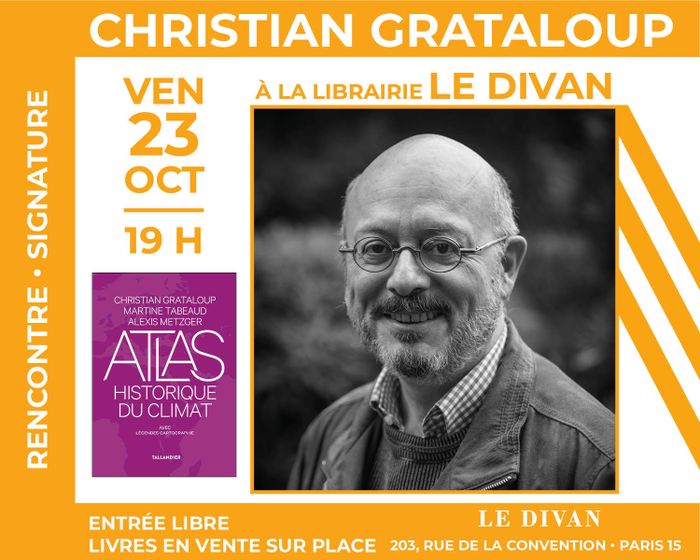 Christian Grataloup présente son « Atlas historique du climat : Une histoire climatique du monde »