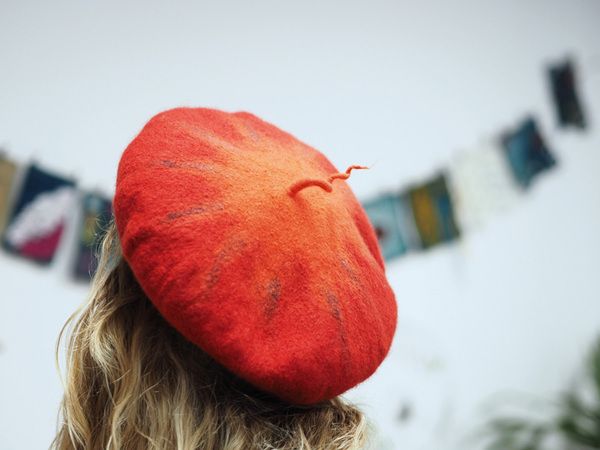Béret ou chapeau en feutre