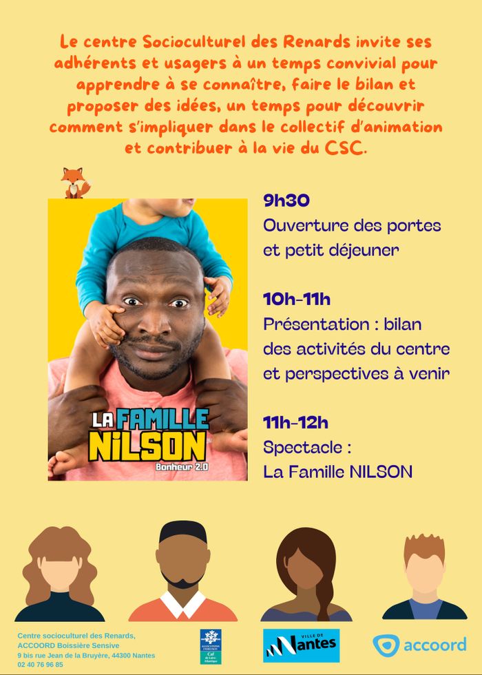 Rencontre Annuelle des Usagers Centre socioculturel des Renards