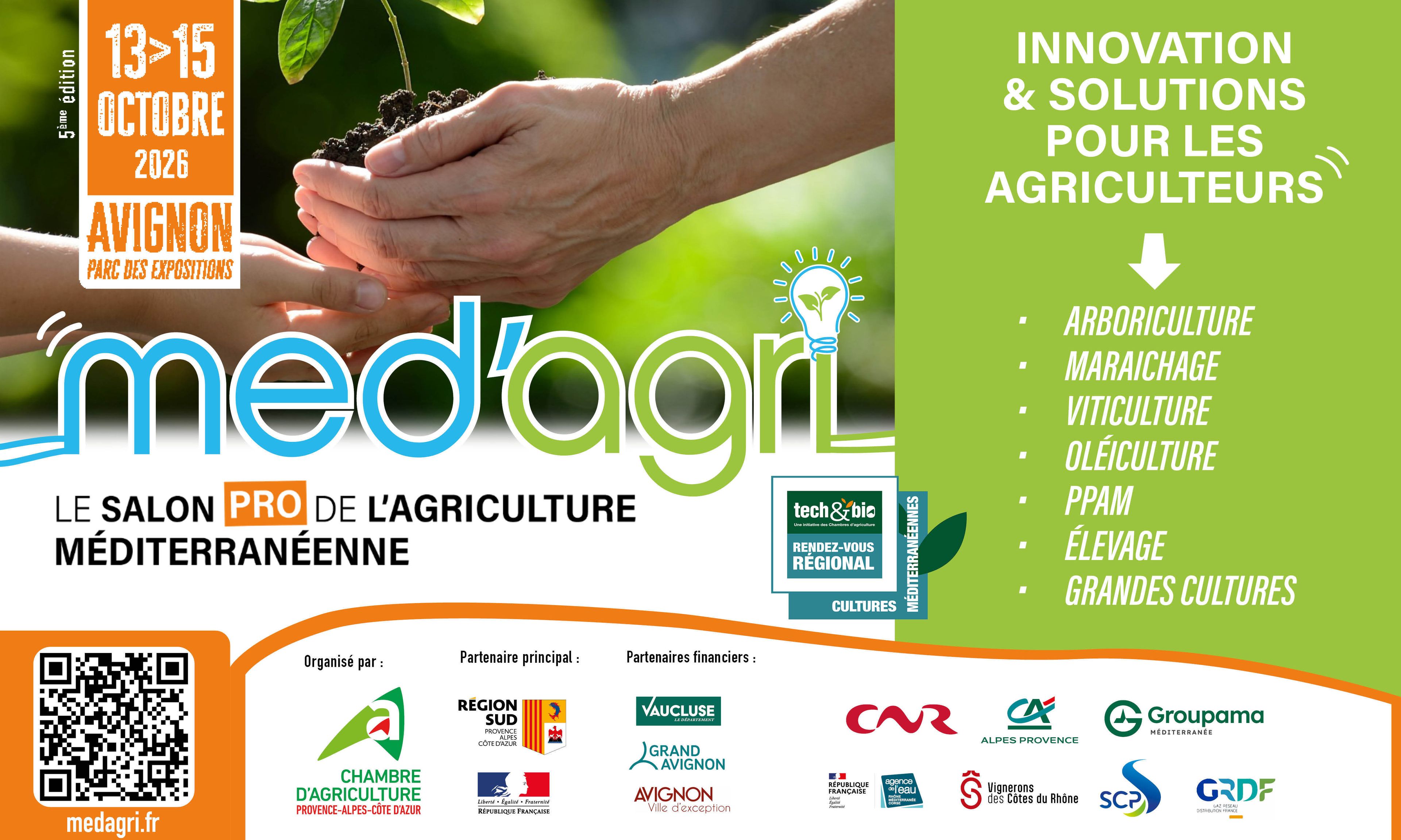 CRA - Rendez-vous au Salon MED’Agri 2026