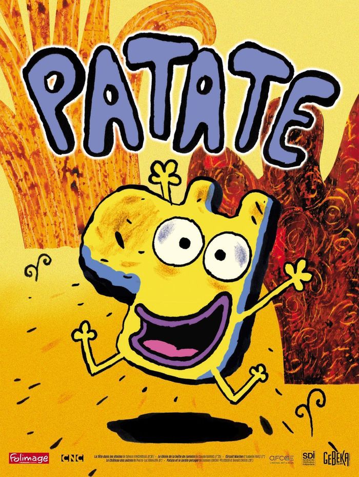 Patate - PATATE ET LE JARDIN POTAGER de Damien Louche-Pelissier et Benoît Chieux  Quatre légumes sont oubliés dans un jardin potager. Patate, le plus curieux d’entre eux, part à la recherche du jar...
