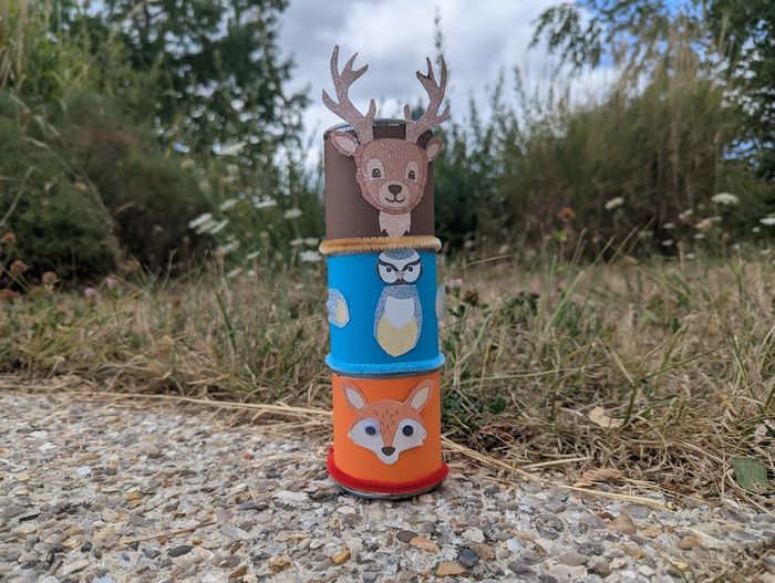 Création d’un totem forestier