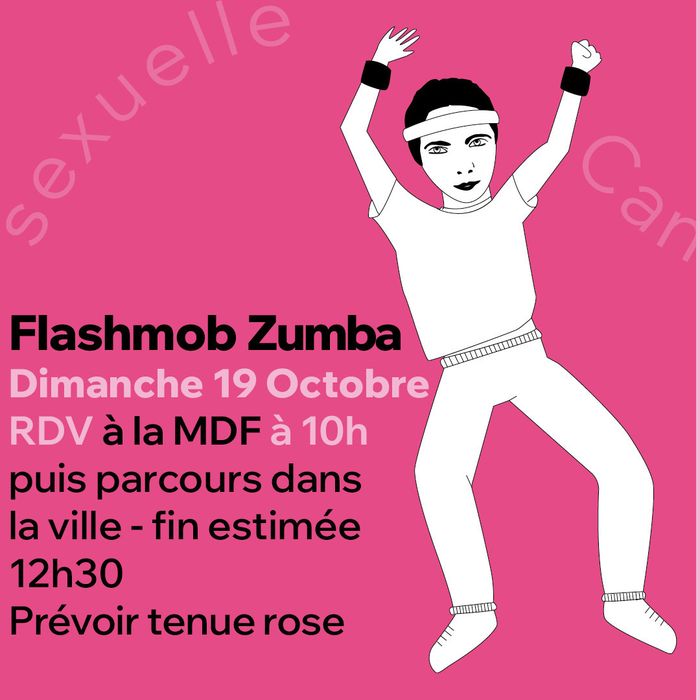 Octobre Rose – Journée Mondiale contre le cancer du sein : Matinée Zumba - Flashmob