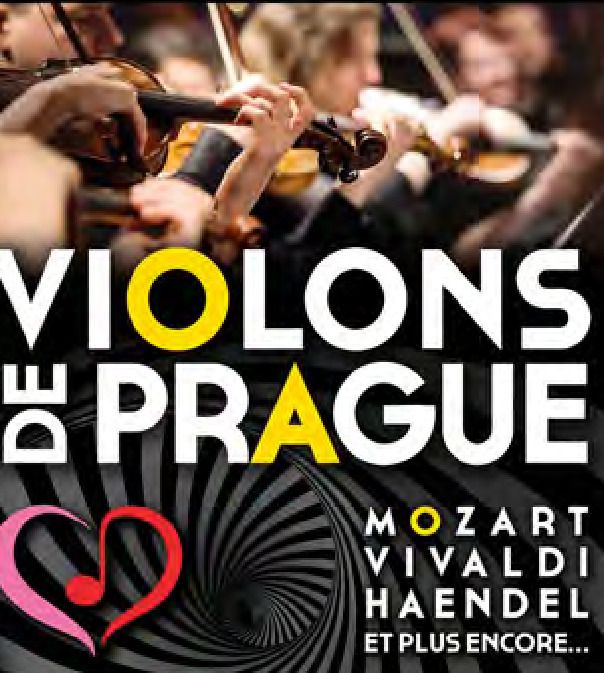 Affiche — Les Violons de Prague à la cathédrale Sainte-Cécile