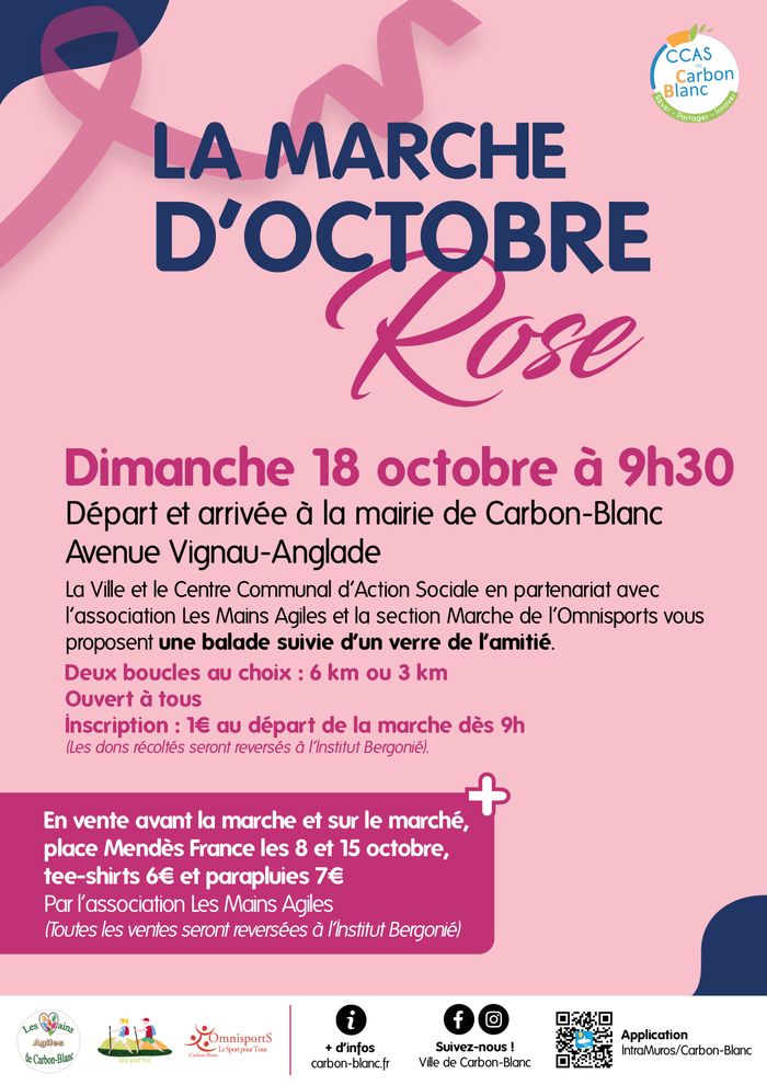 MARCHE POUR OCTOBRE ROSE