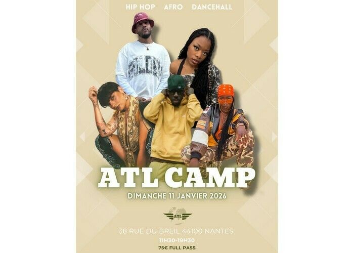 ATL CAMP 2026 - Cours de danse urbaine