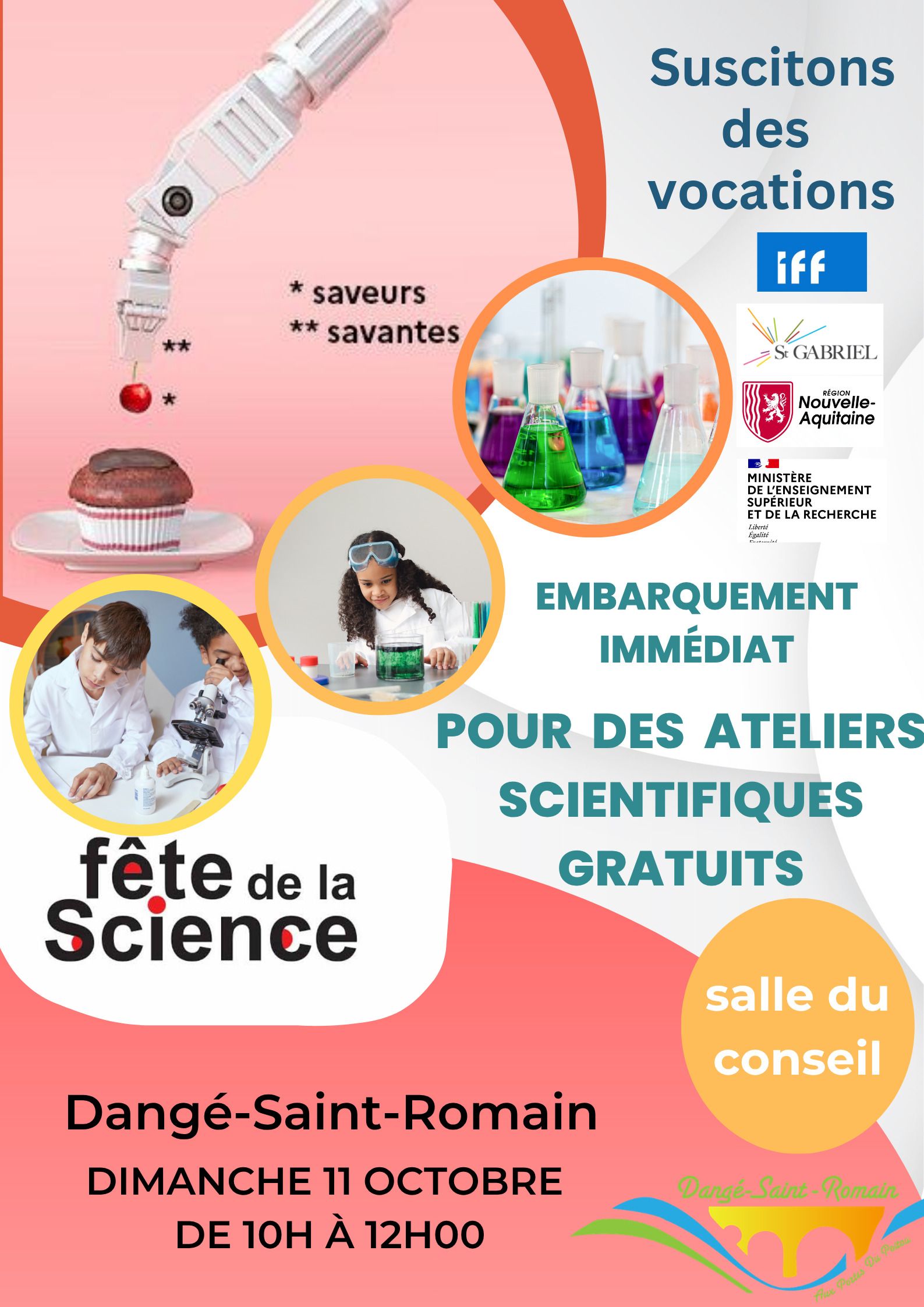 FÊTE DE LA SCIENCE - LE 11/10