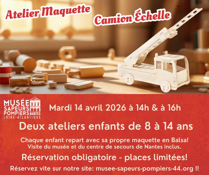 Musée des Sapeurs Pompiers – Atelier enfants (8 à 14 ans)