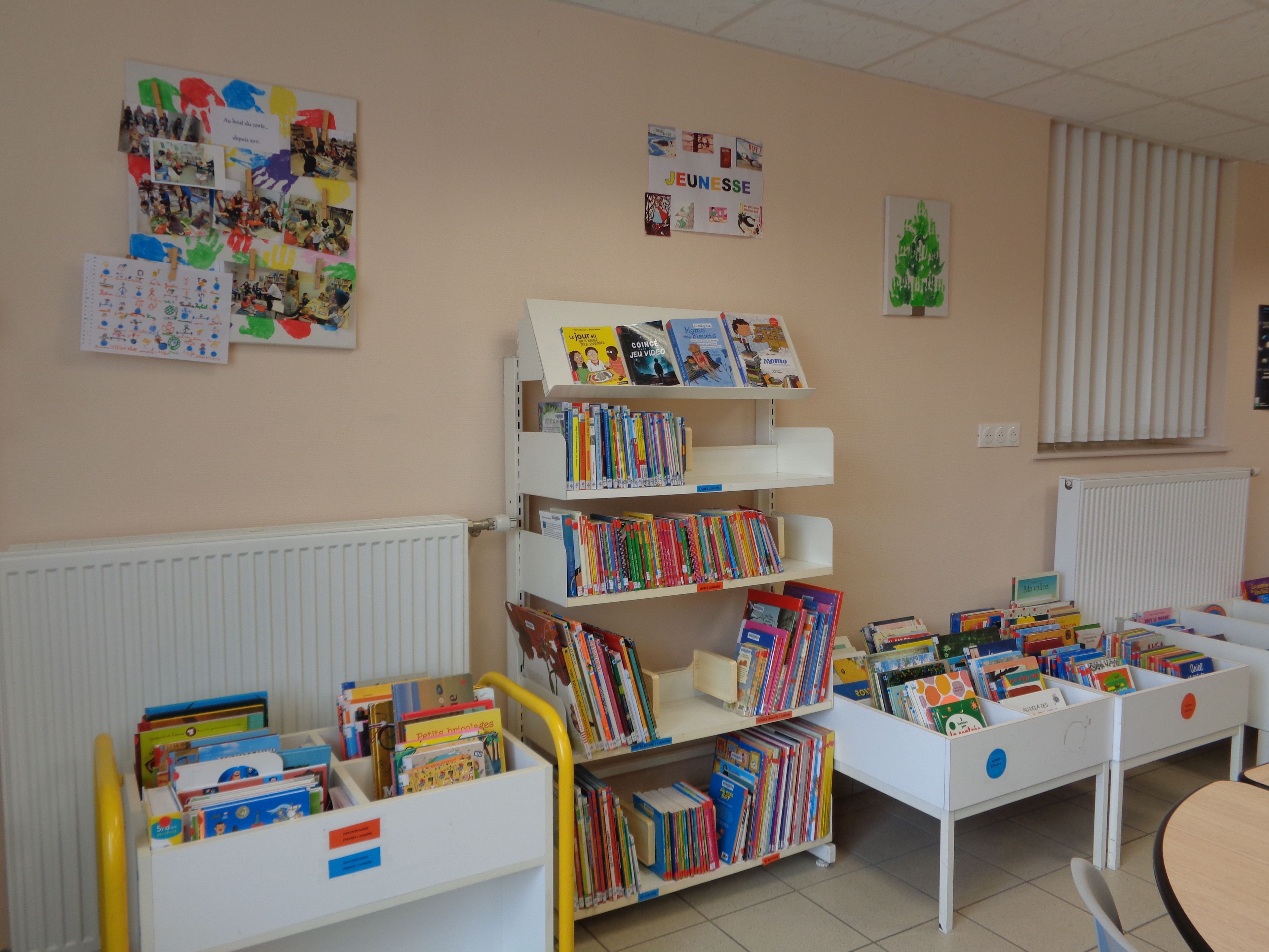 Bibliothèque municipale ouverte à toutes et tous !