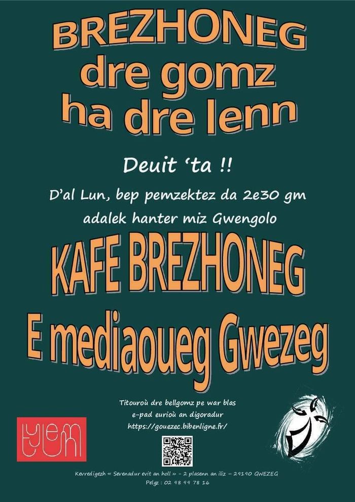 Café bretonnant à Gouézec