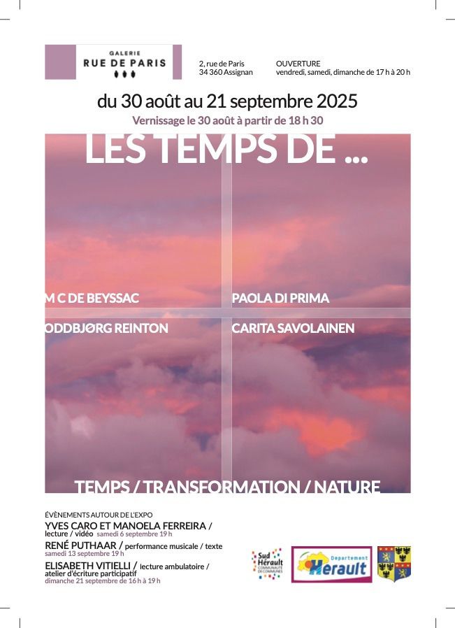 Exposition: " Les temps "