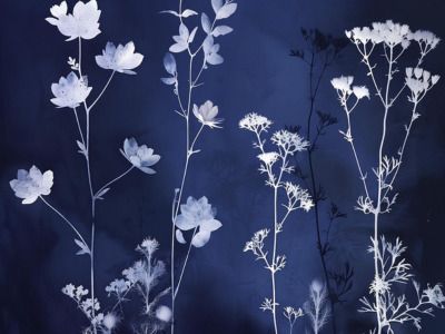 Atelier cyanotype