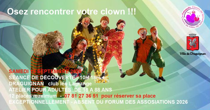 Oser rencontre votre clown !