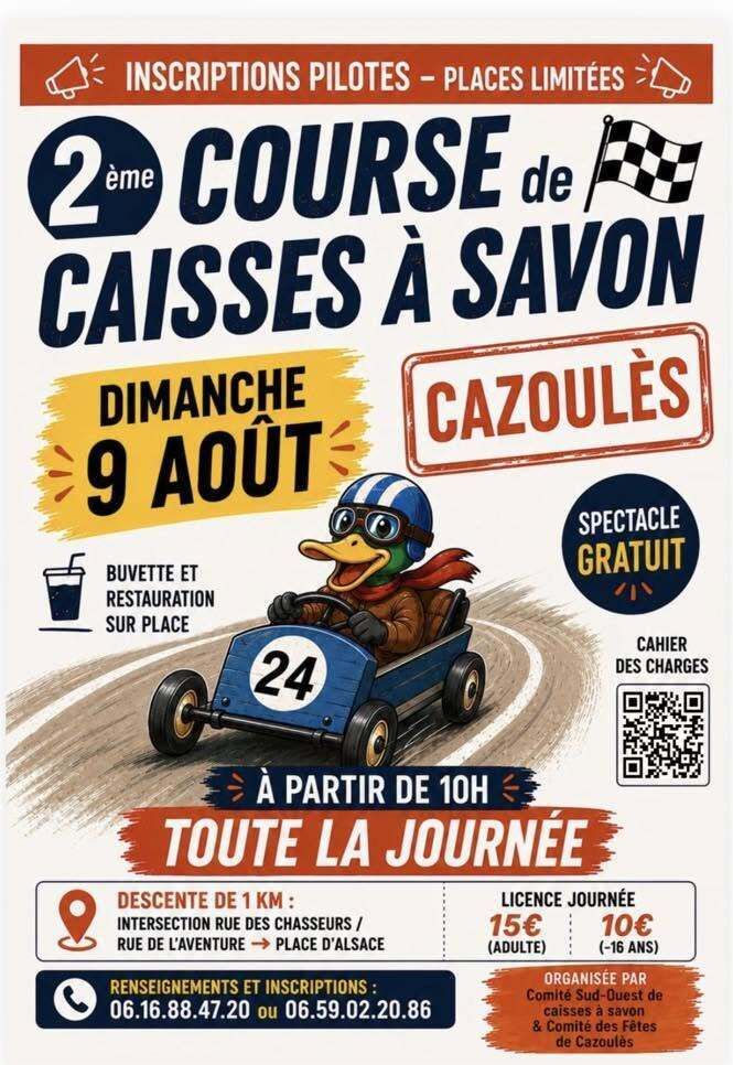 Course de caisses à savon