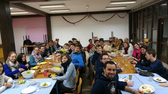 Reprise des messes avec les étudiants de l'aumônerie de Beaulieu