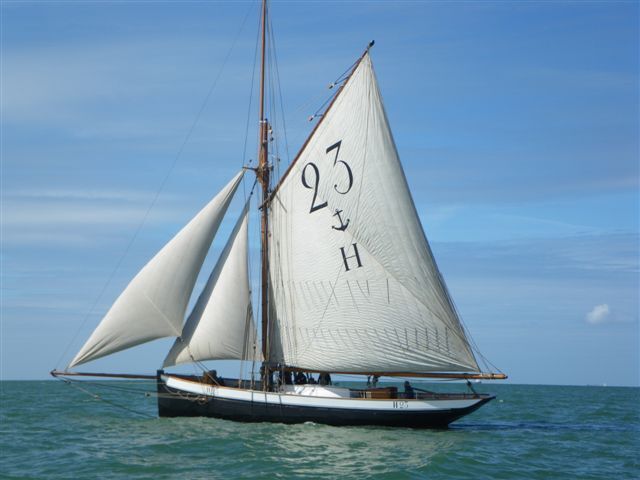 Visite guidée du cotre pilote havrais de 1894 Marie-Fernand