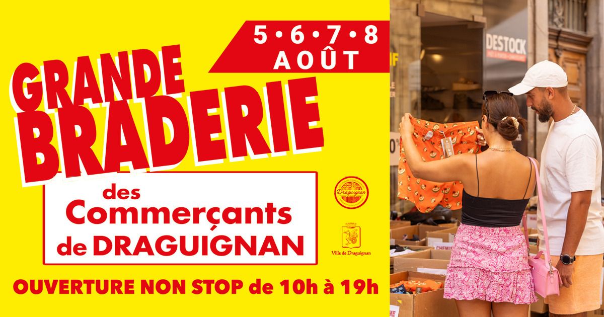 Conso - La grande braderie des commerçants !