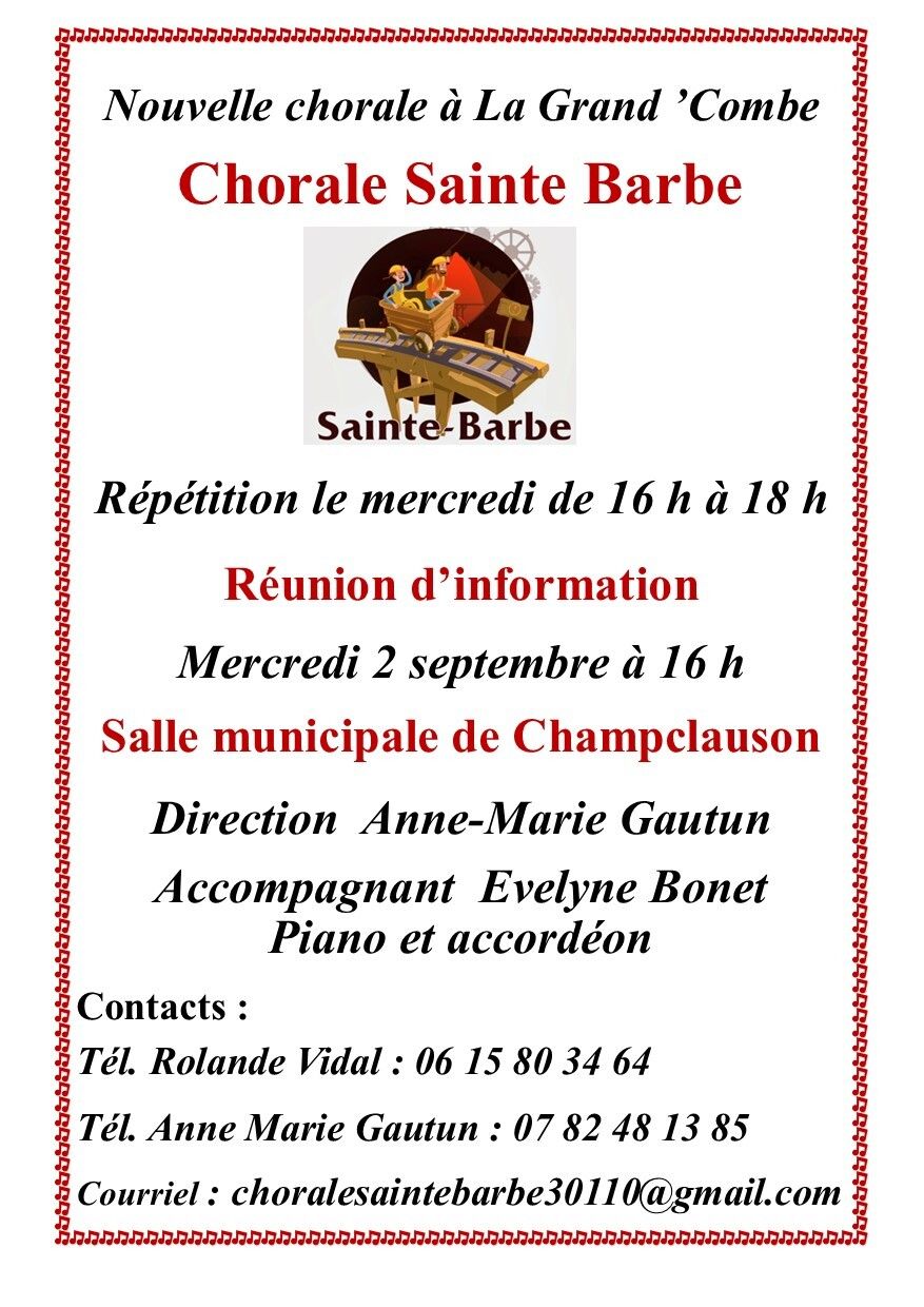 Chorale Sainte Barbe